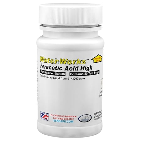 Waterworks Peracetic Acid High, pk 12 MPN:480036