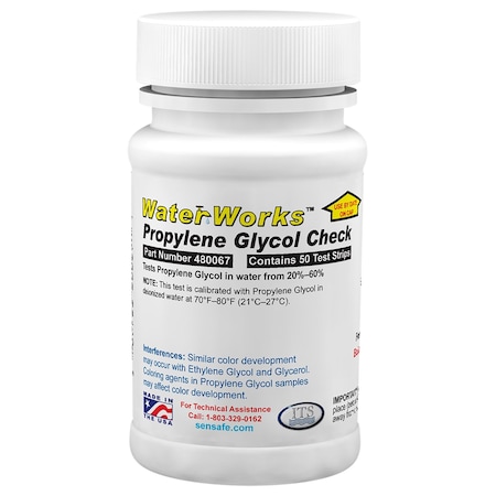 Waterworks Propylene Glycol Check, pk 12 MPN:480067