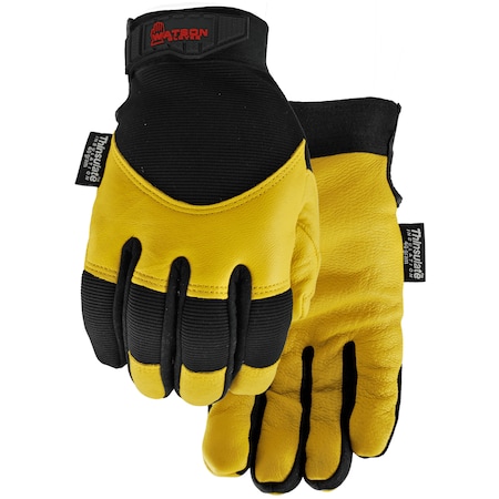 Mechanics Gloves, L Black/Tan MPN:9005W-L