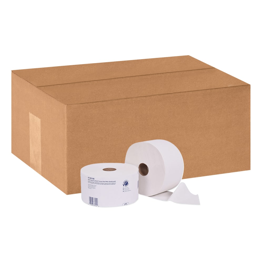 Tork Universal High Capacity 2-Ply Septic Safe Bath Tissue, White, 2000 Sheets per Roll, Case of 12 Rolls MPN:160090