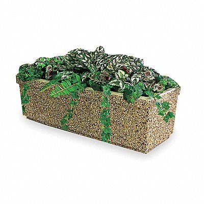 Security Planter Rectangle 48 in W Sand MPN:TF4165B3