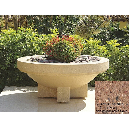 Planter, Round, 72in.Lx2in.Wx28-1/2in.H MPN:SL4031W22