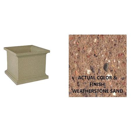 Planter, Square, 28in.Lx28in.Wx30in.H MPN:SL440W22