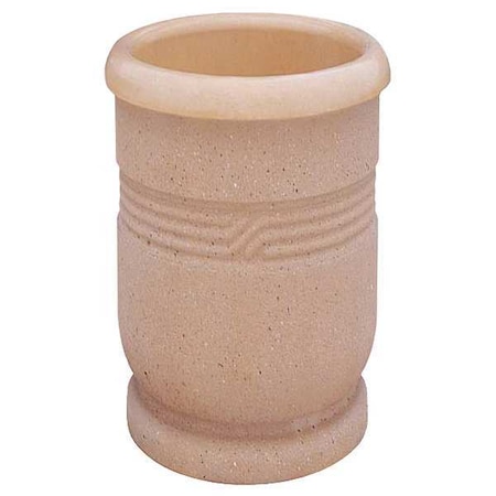 Planter, Round, 18in.Lx18in.Wx24in.H MPN:TF4028W22