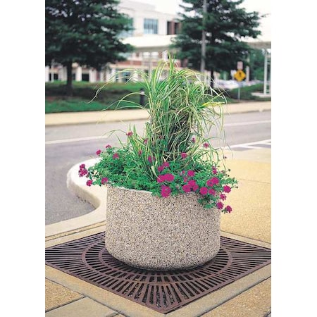 Planter, Round, 30in.Lx30in.Wx18in.H MPN:TF4030W22
