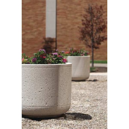 Planter, Round, 36in.Lx36in.Wx30in.H MPN:TF4100W22