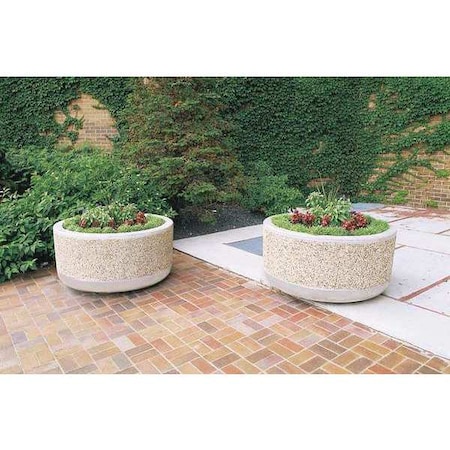 Planter, Round, 48in.Lx48in.Wx26in.H MPN:TF4115W22