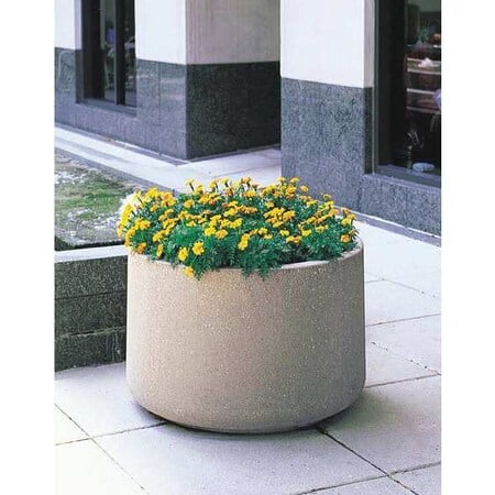Planter, Round, 48in.Lx48in.Wx36in.H MPN:TF4124W22