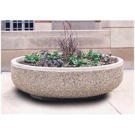 Planter, Round, 60in.Lx60in.Wx17in.H MPN:TF4125W22