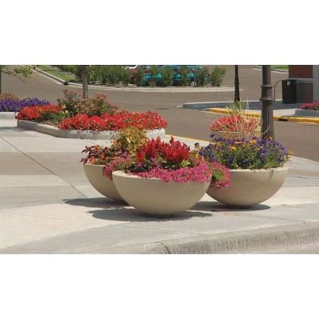 Planter, Round, 60in.Lx60in.Wx18in.H MPN:TF4128W22