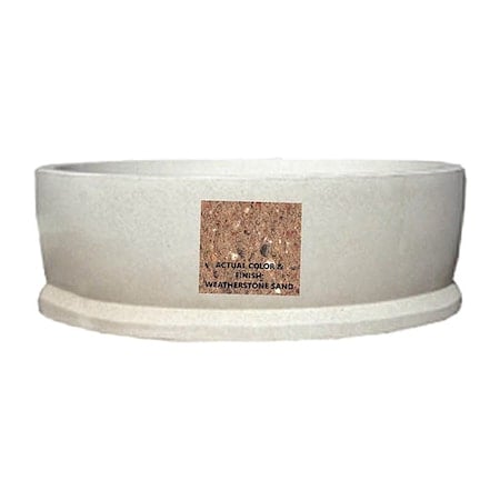 Planter, Round, 72in.Lx72in.Wx24in.H MPN:TF4131W22
