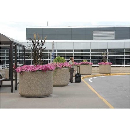 Planter, Round, 54in.Lx54in.Wx40in.H MPN:TF4142W22