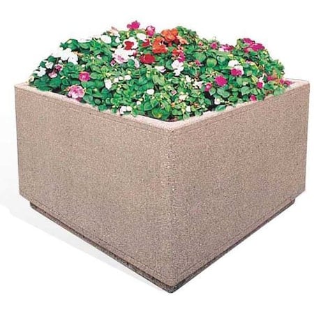 Planter, Square, 48in.Lx30in.Wx30in.H MPN:TF4200W22