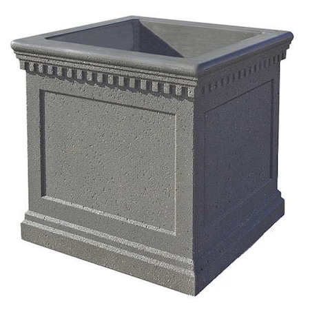 Planter, Square, 24in.Lx24in.Wx20in.H MPN:TF4236W22