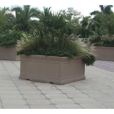 Planter, Square, 72in.Lx72in.Wx36in.H MPN:TF4237W22