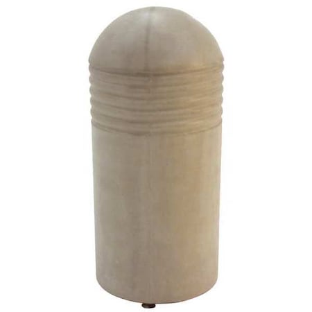 Decorative Bollard, 42in H, Beige, Concrete MPN:TF6009W22