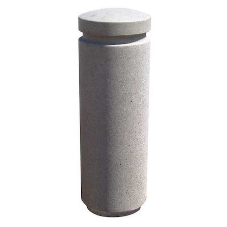 Decorative Bollard, 36 in H, Gray, Concrete MPN:TF6021W22