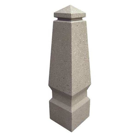 Bollard, Square, 12in.Lx7.5in.Wx45in.H MPN:TF6038W22