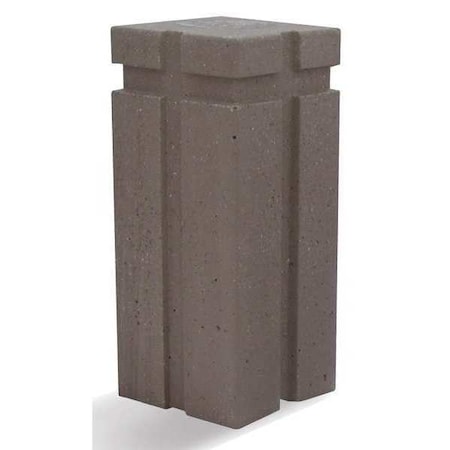 Bollard, Square, 18in.Lx18in.Wx42in.H MPN:TF6039W22