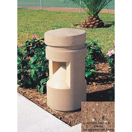 Bollard, Square, 18in.Lx18in.Wx36in.H MPN:TF6051W22
