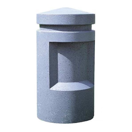 Bollard, Round, 18in.Lx18in.Wx58in.H MPN:TF6055W22