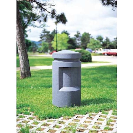 Bollard, Square, 18in.Lx18in.Wx36in.H MPN:TF6056W22