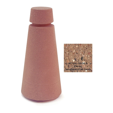 Bollard, Round, 9in.Lx18in.Wx38in.H MPN:TF6072W22