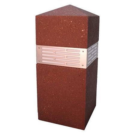 Bollard, Square, 18in.Lx18in.Wx42in.H MPN:TF6083W22