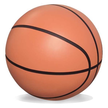 Bollard, Basketball, 24in.Lx24in.Wx24in.H MPN:TF6201W22