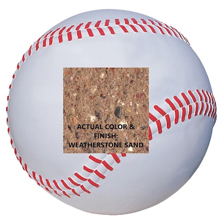 Bollard, Baseball, 24in.Lx24in.Wx24in.H MPN:TF6202W22