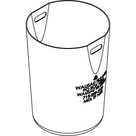 Wausau TF1625 Trash Can Liner 31 Gallon Black TF1625