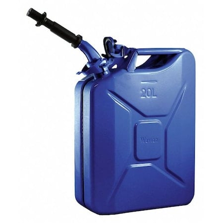 Gas Can, Cold Rolled Steel, 5.3 gal, Kerosene, Blue MPN:JC0020BLVS