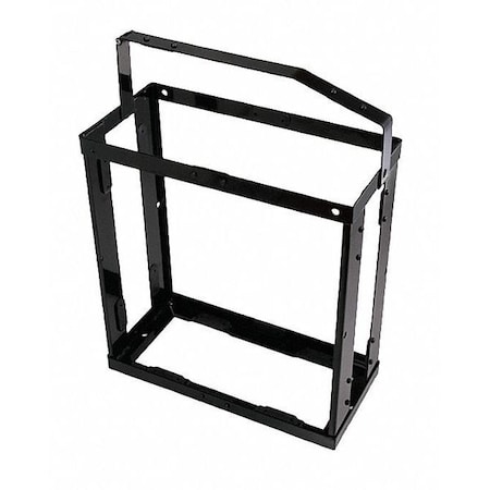 Gas Can Holder, Steel, Black, Not Applicable Dia. MPN:JC0020HV