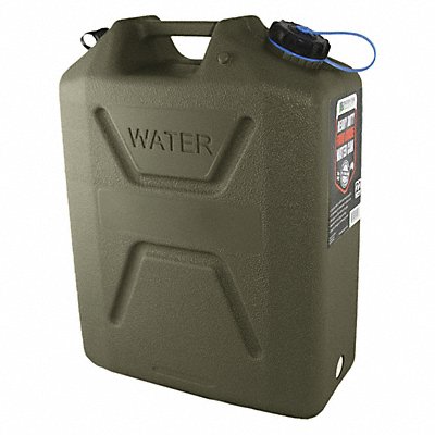 Water Container 5 gal Green 18-1/4 H MPN:3214