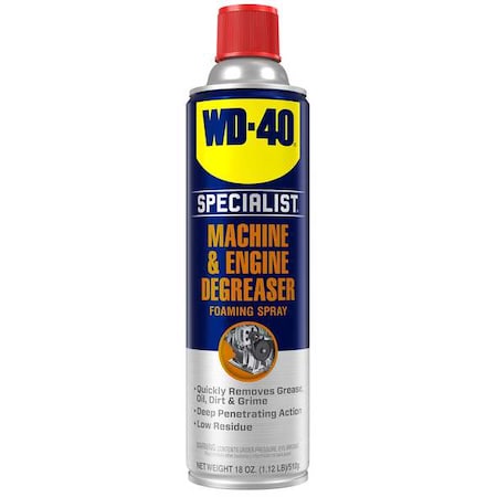 Degreaser, 18 Oz Aerosol Can, Foam MPN:300070