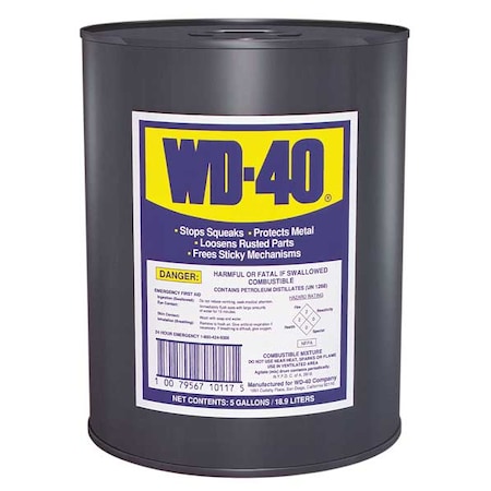 General Purpose Lubricant, -60 to 300 Degrees F, 5 Gal Pail, Amber MPN:49012