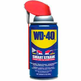 WD-40® Multi-Use Aerosol Lubricant - 8 oz. Smart Straw Aerosol Can - 110054/490026 490026 - Pkg Qty 12