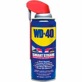 WD-40® Multi-Use Aerosol Lubricant - 11 oz. Smart Straw Aerosol Can - 110078/490040 490040 - Pkg Qty 12
