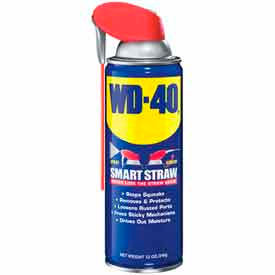 WD-40® Multi-Use Aerosol Lubricant - 12 oz. Smart Straw Aerosol Can - 10152/490057 490057 - Pkg Qty 12