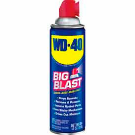 WD-40® Multi-Use Aerosol Lubricant - 18 oz. Big Blast Aerosol Can - 10124/490095 490095 - Pkg Qty 12
