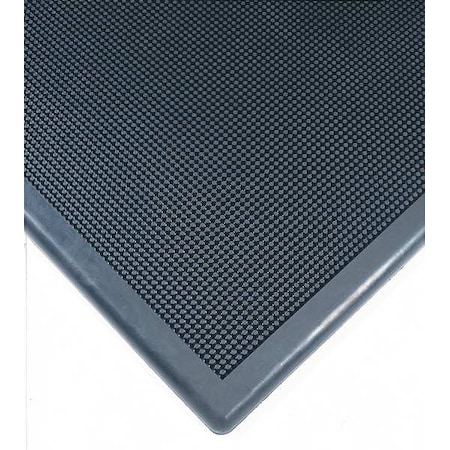 Sanitizing/Disinfecting Mat, 1/2 in Thick, 24 in W x 32 in L, Black MPN:222