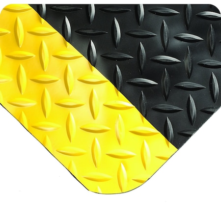 Mat, Black w/Yellow, 9/16