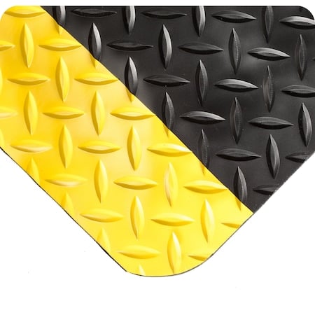 Mat, Black w/Yellow, 1