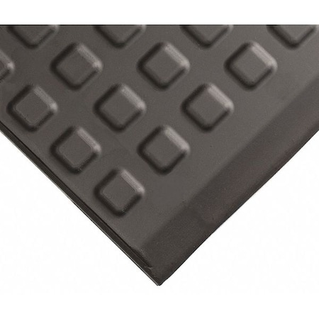 Interlocking Antifatigue Mat Tile, Polyurethane, 2 ft W x 5 ft L, 5/8 in Thick MPN:502