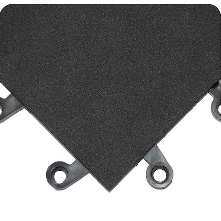 Mat, Vinyl, 18 in W x 7/8 in Thick, 10 PK MPN:568.78x18x18BK-CS10