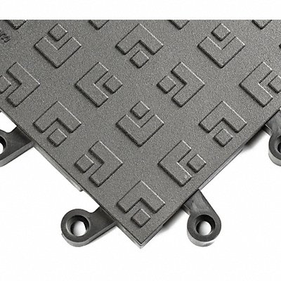 Antifatigue Tiles Charcol 18 x 18 PK10 MPN:566