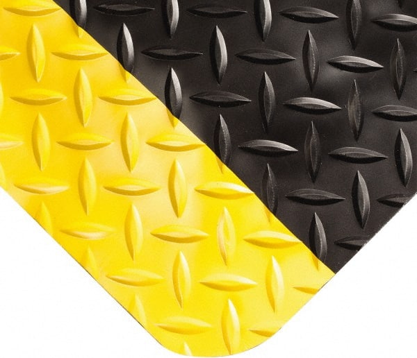 Anti-Fatigue Mat: 10' Long, 2' Wide, 9/16 Thick, Vinyl, Beveled Edges, Heavy-Duty MPN:415.916X2X10BYL