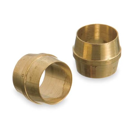 Ferrule, Brass, 1/2 in, PK10 MPN:1460X8