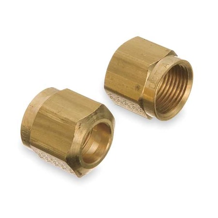Nut, Brass, Compression, 5/8 in, PK10 MPN:1461X10