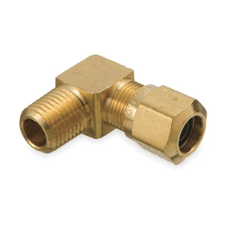 Elbow, Brass, Comp. 1/2 in, NPTF 1/2 in MPN:1469X8X4